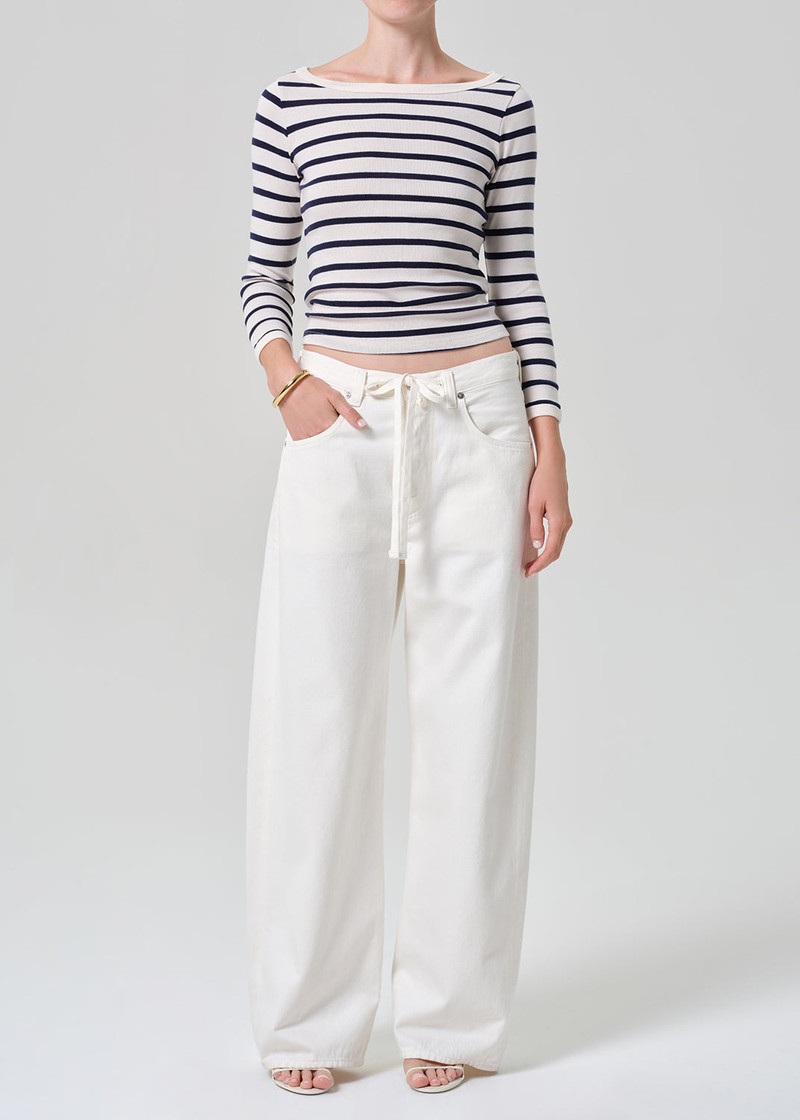 Brynn Drawstring Trouser In Pashmina - 1