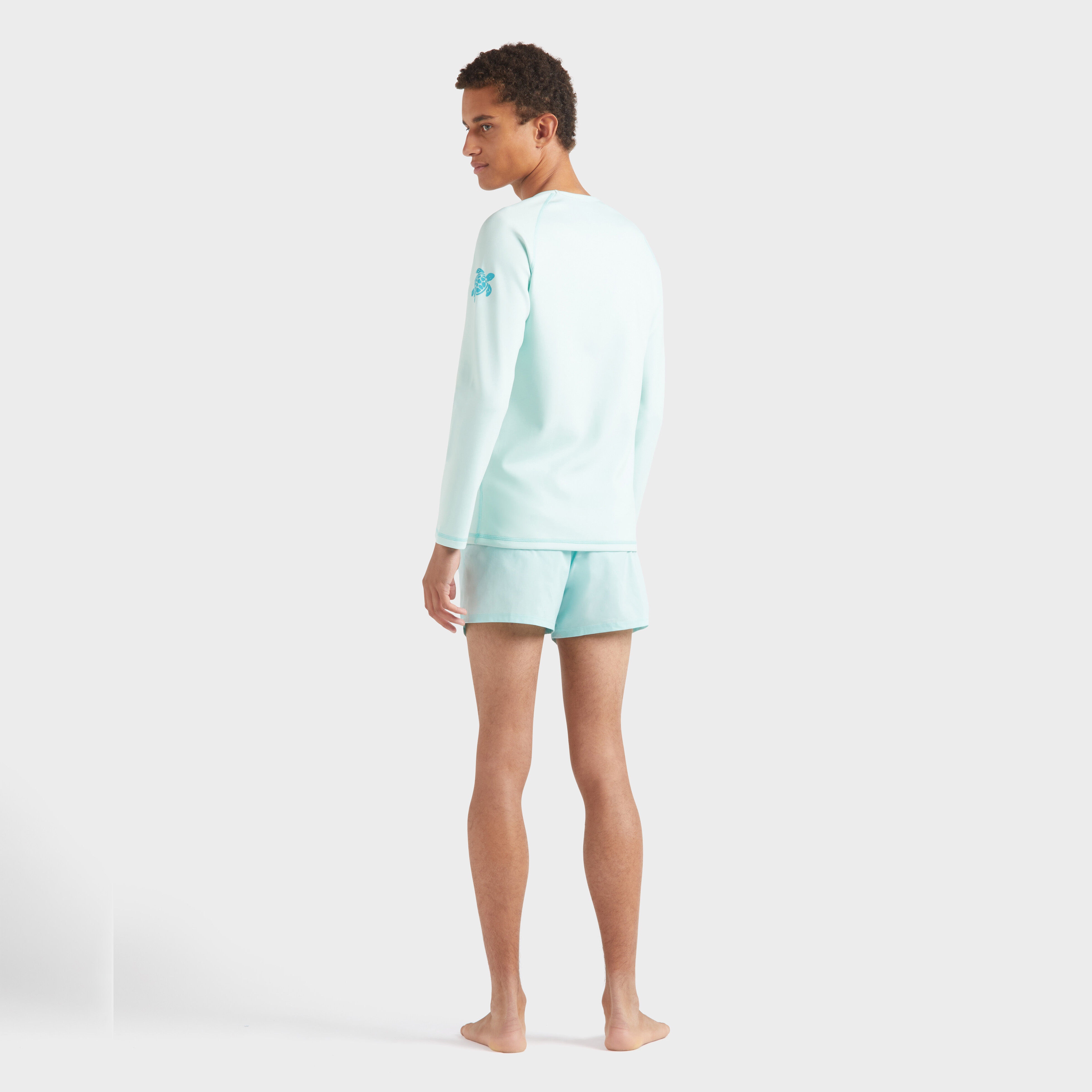 Men Long Sleeves Rashguard Solid - 4