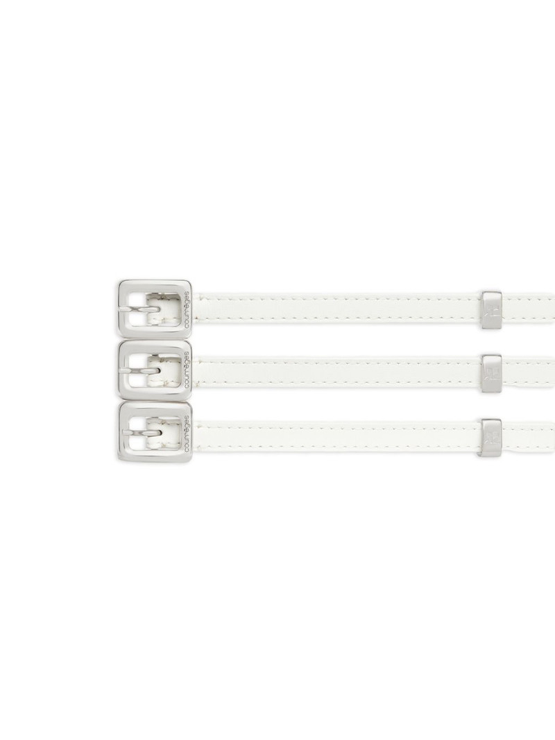 stacked buckled belt 3