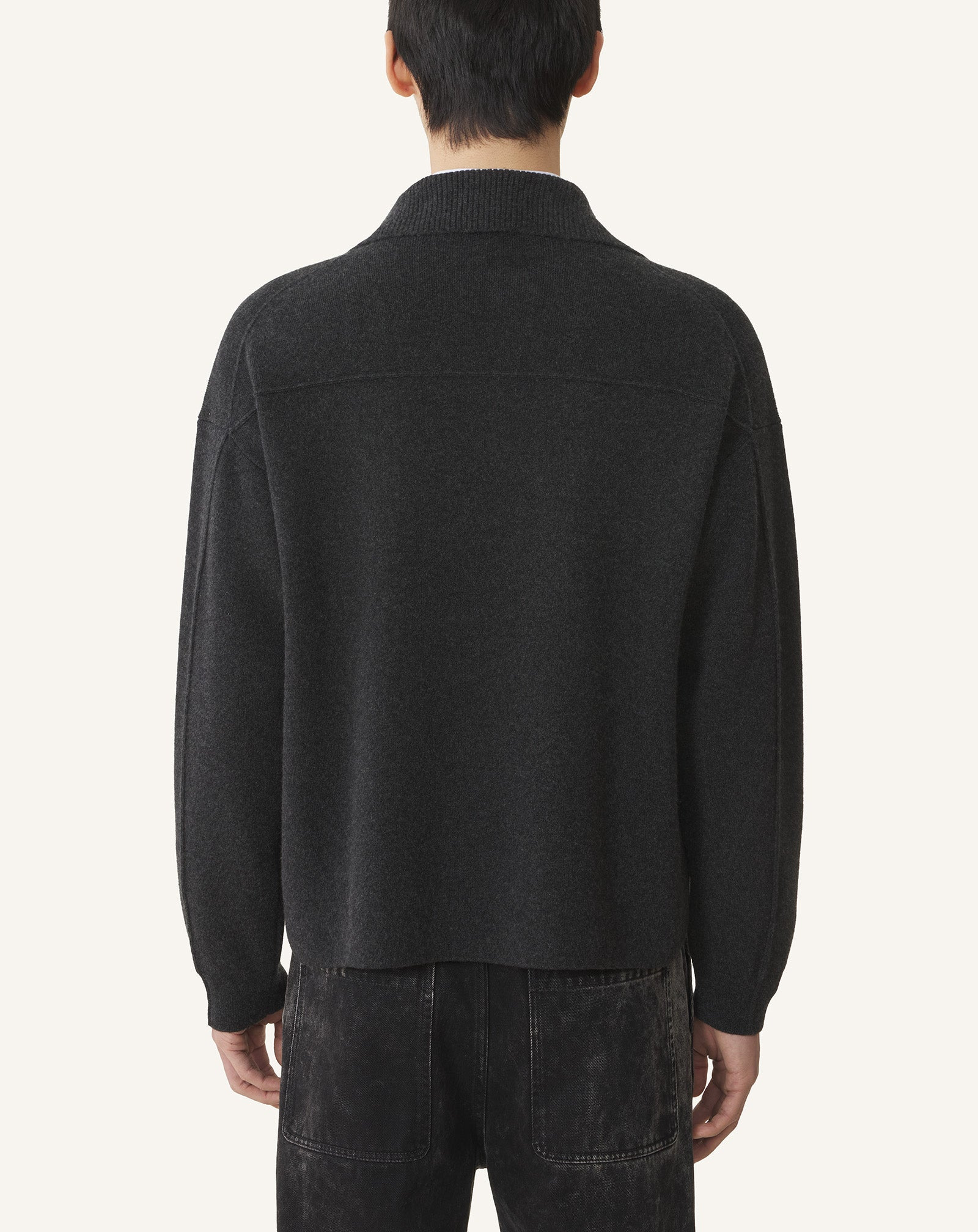 CASHMERE POLO SHIRT - 4