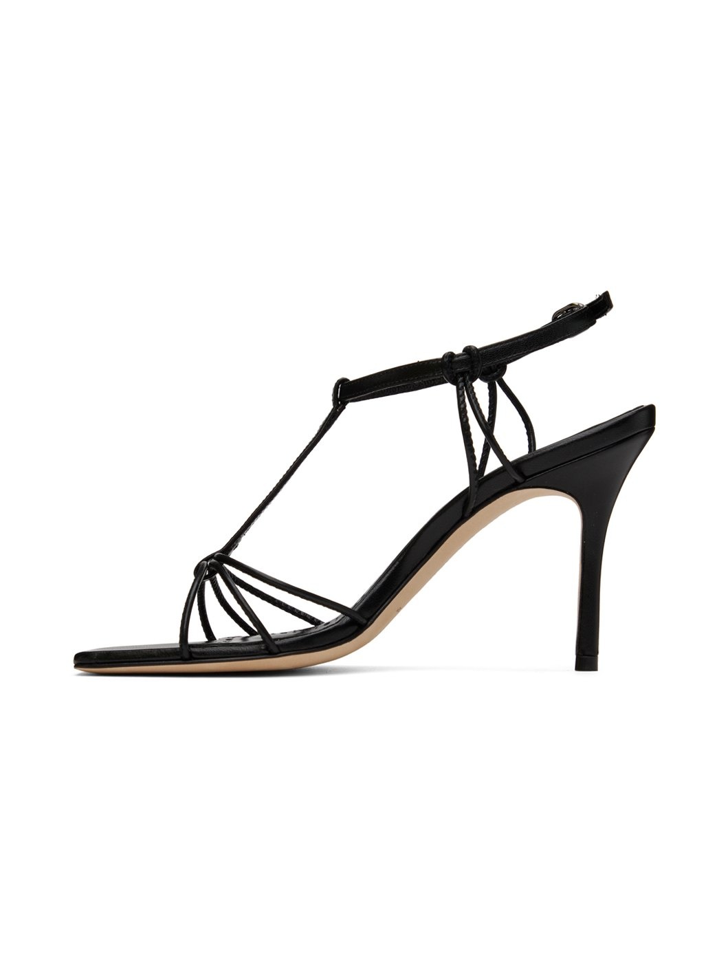 Black Tabarekhi Heeled Sandals - 3