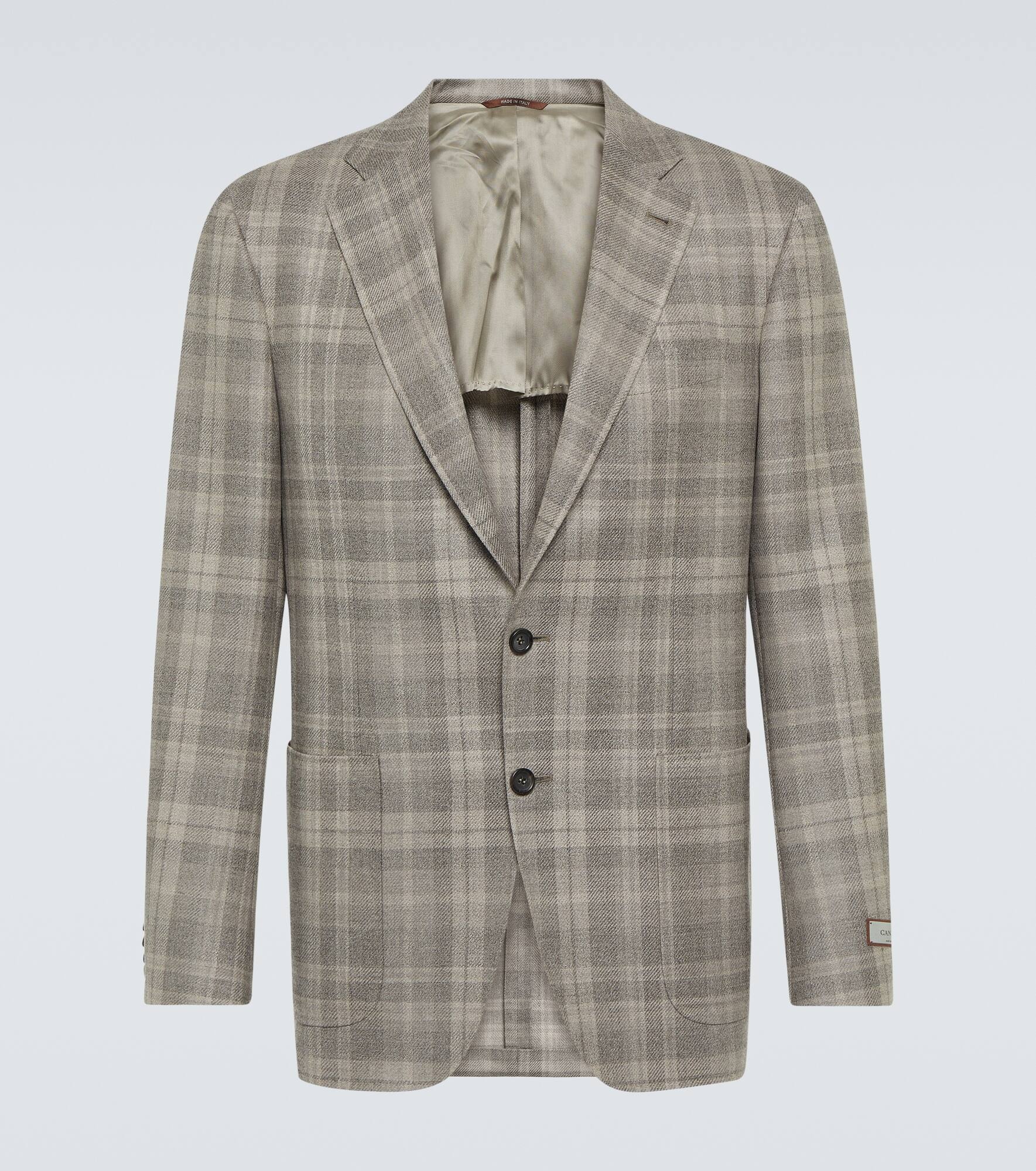 Kei checked wool blazer - 1