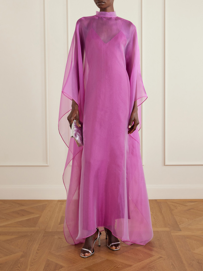 Taller Marmo Sphinx Organza Turtleneck Gown outlook