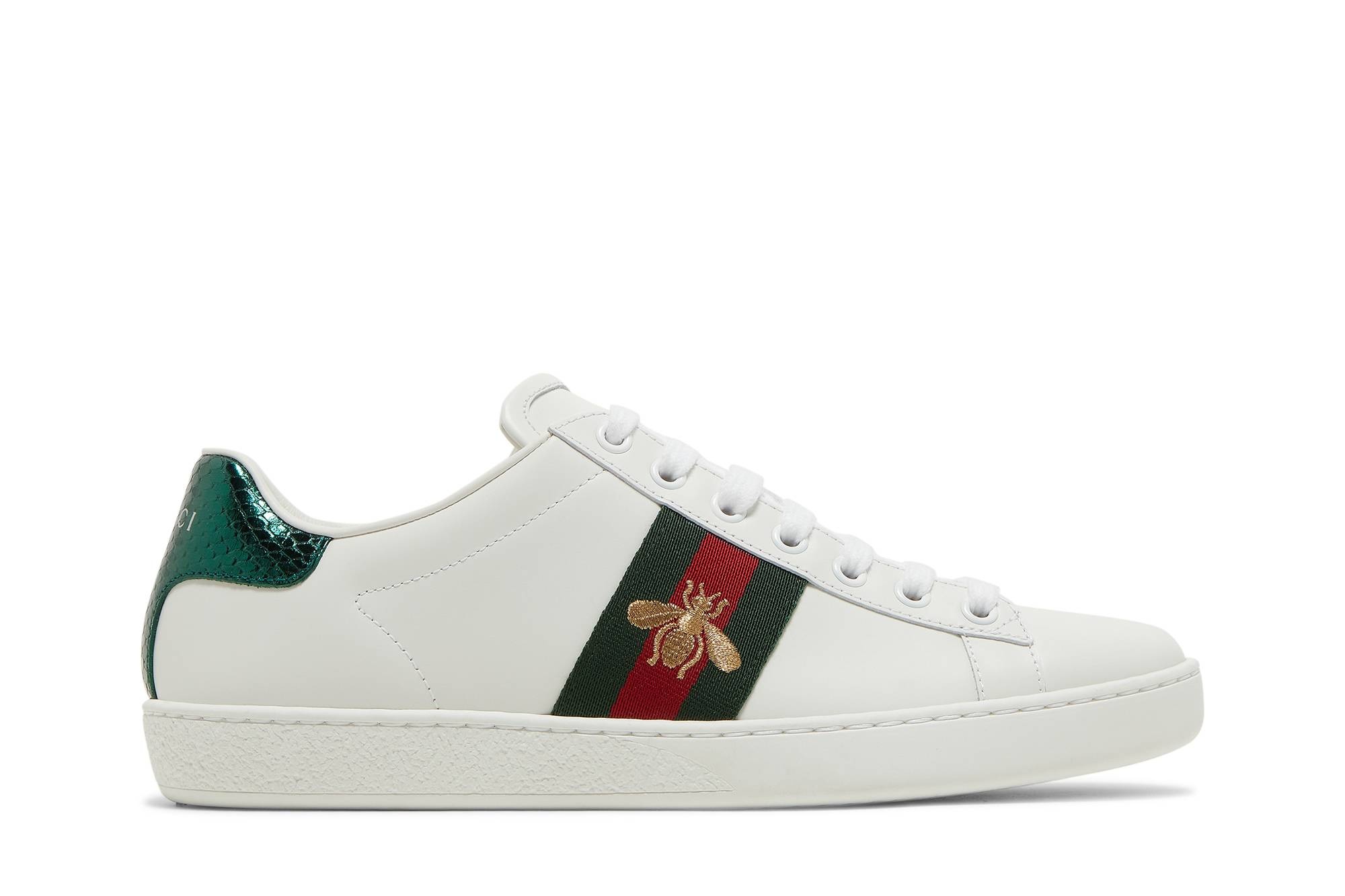 Gucci Wmns Ace Embroidered 'Bee' - 1