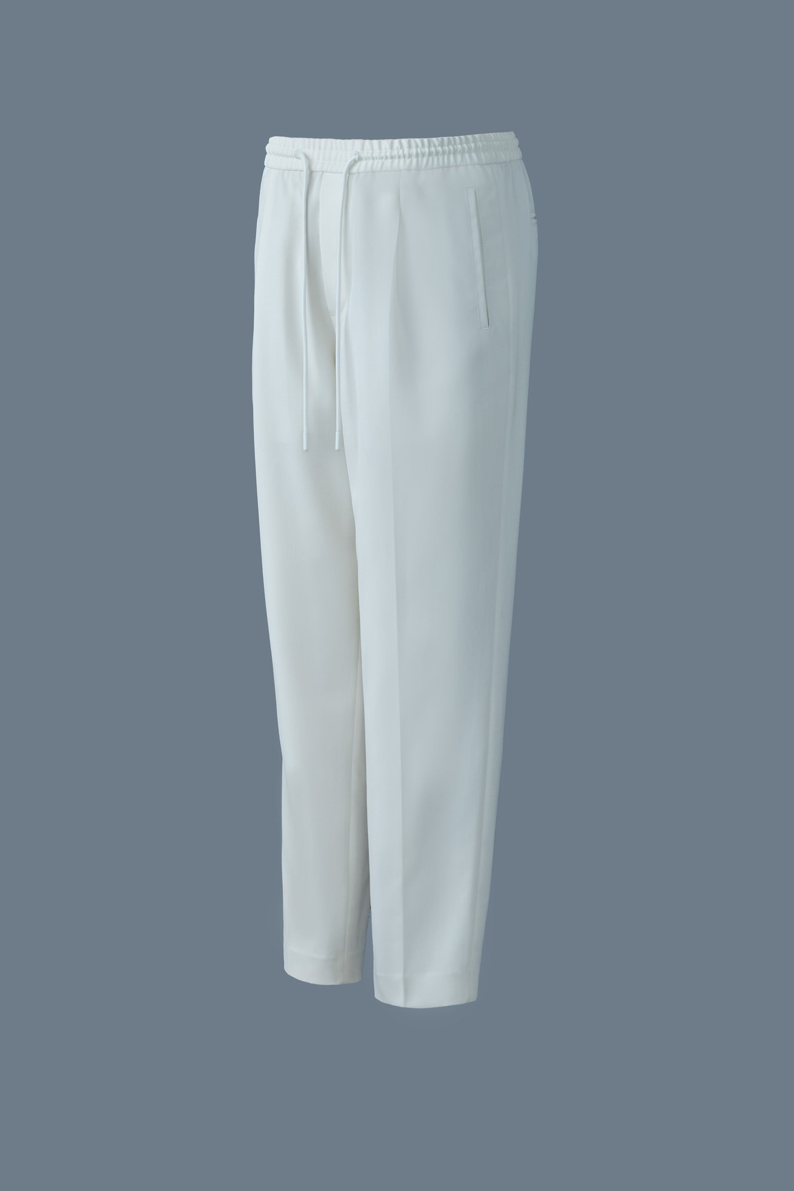 MARTIN Pleated wool pants with elasticized waist - 1