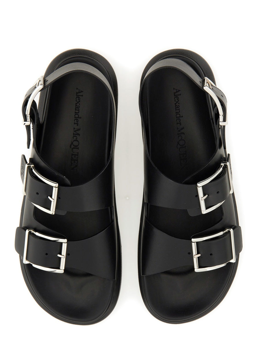 Alexander Mcqueen Men Leather Sandal - 6