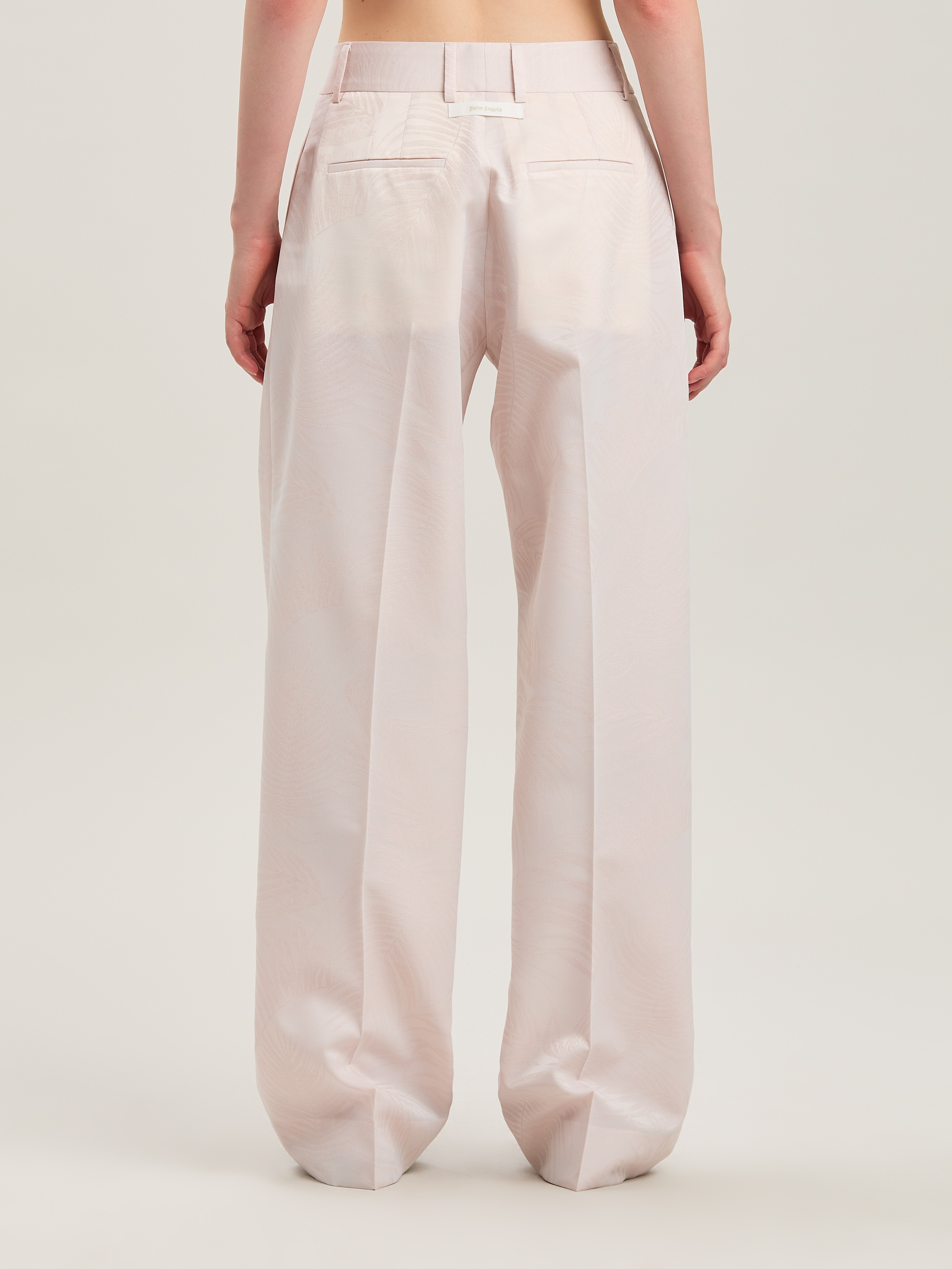 Jacquared Palms Pants - 4
