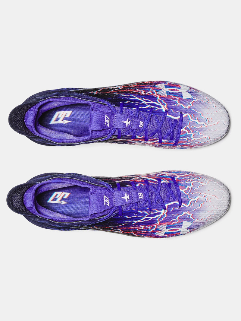 Men's UA Blur Justin Jefferson 'Into The JJ-Verse' Football Cleats 3