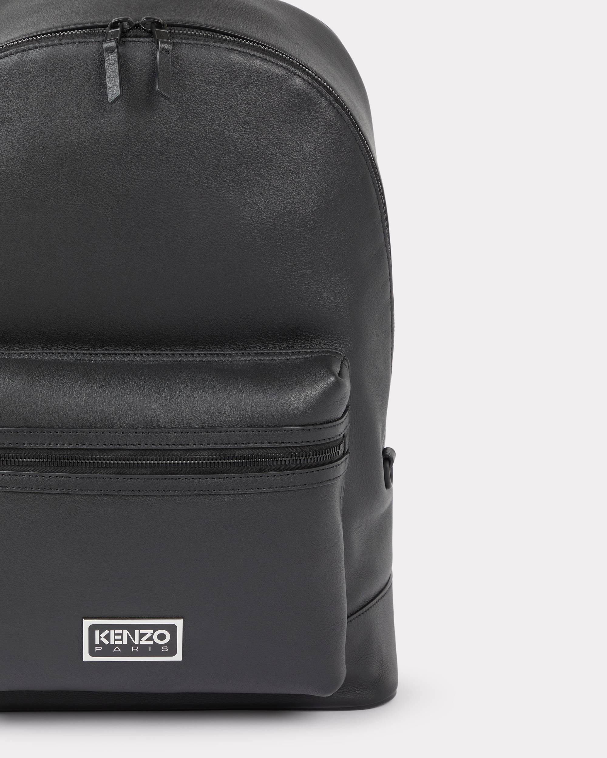 'KENZOGRAPHY' leather backpack - 4