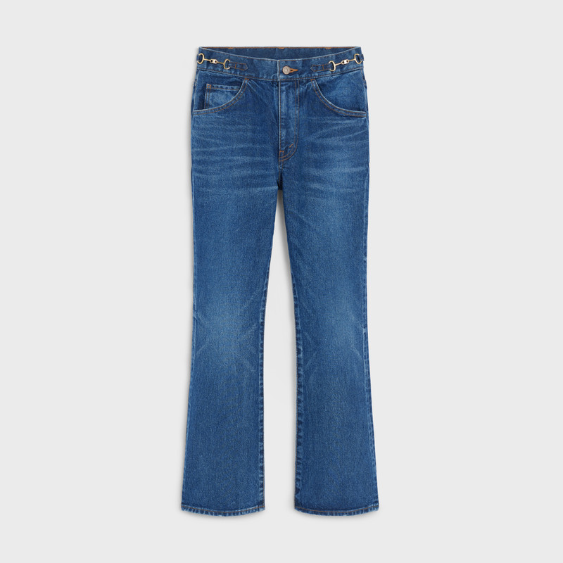 DYLAN FLARED JEANS IN SUNSET WASH DENIM 1