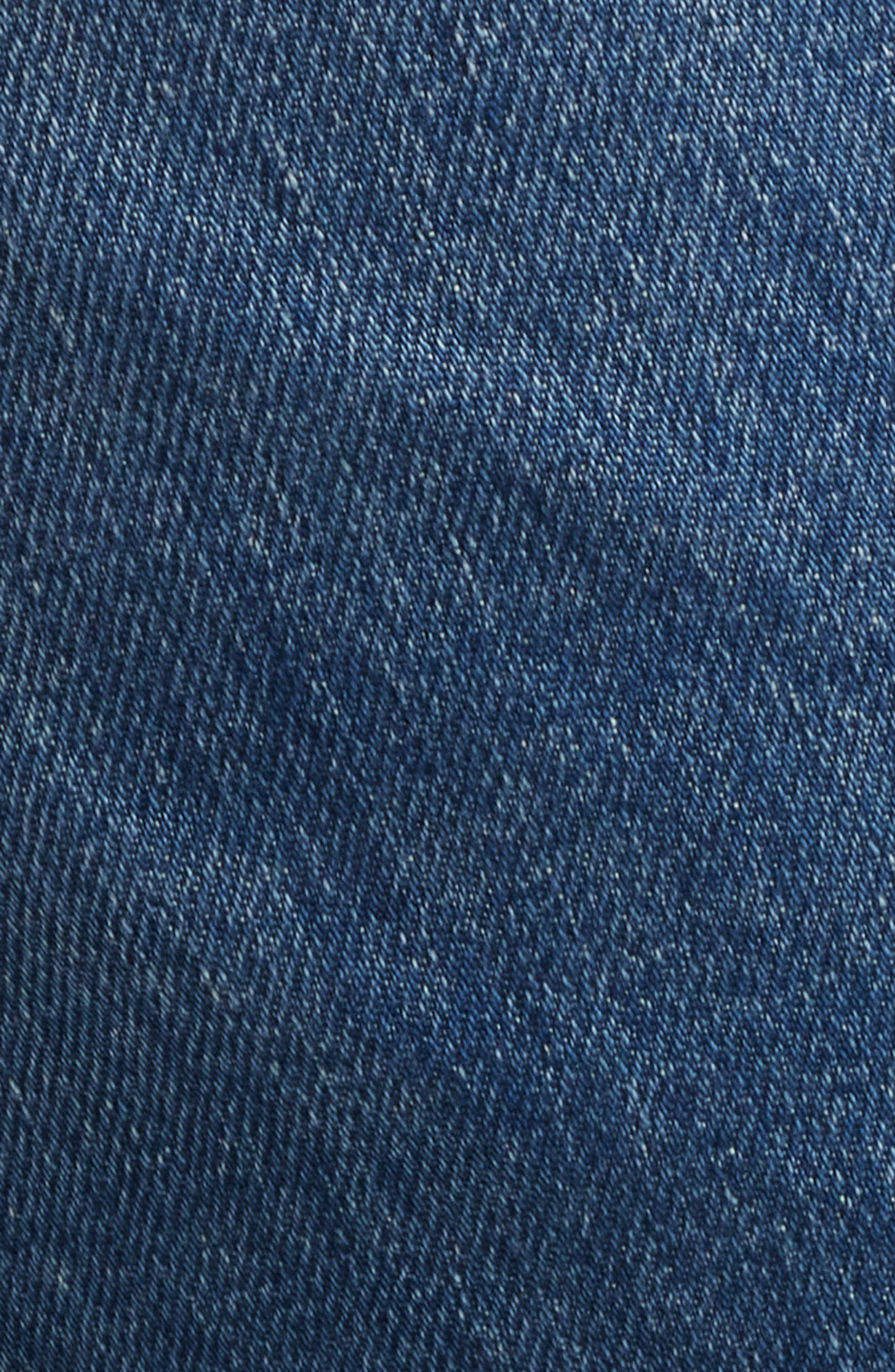 Veronica Beard Leah Straight Leg Jeans in Equinox Blue at Nordstrom - 6