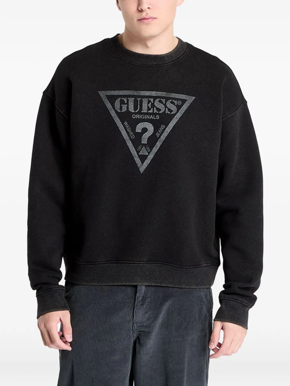 logo-print sweatshirt - 1