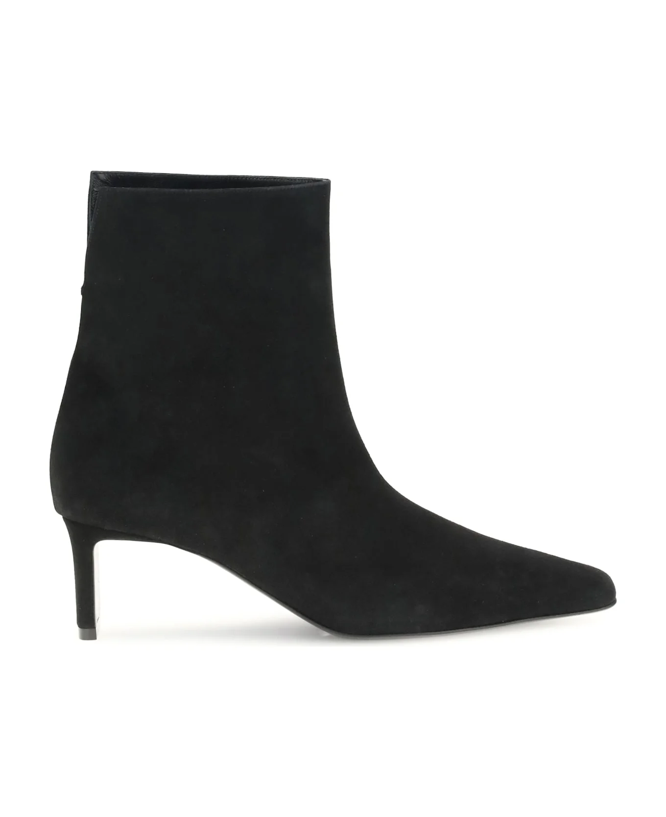 Suede Ankle Boots - 1