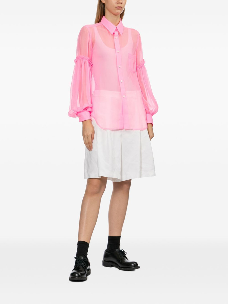 Comme des Garçons GIRL pleated shorts outlook