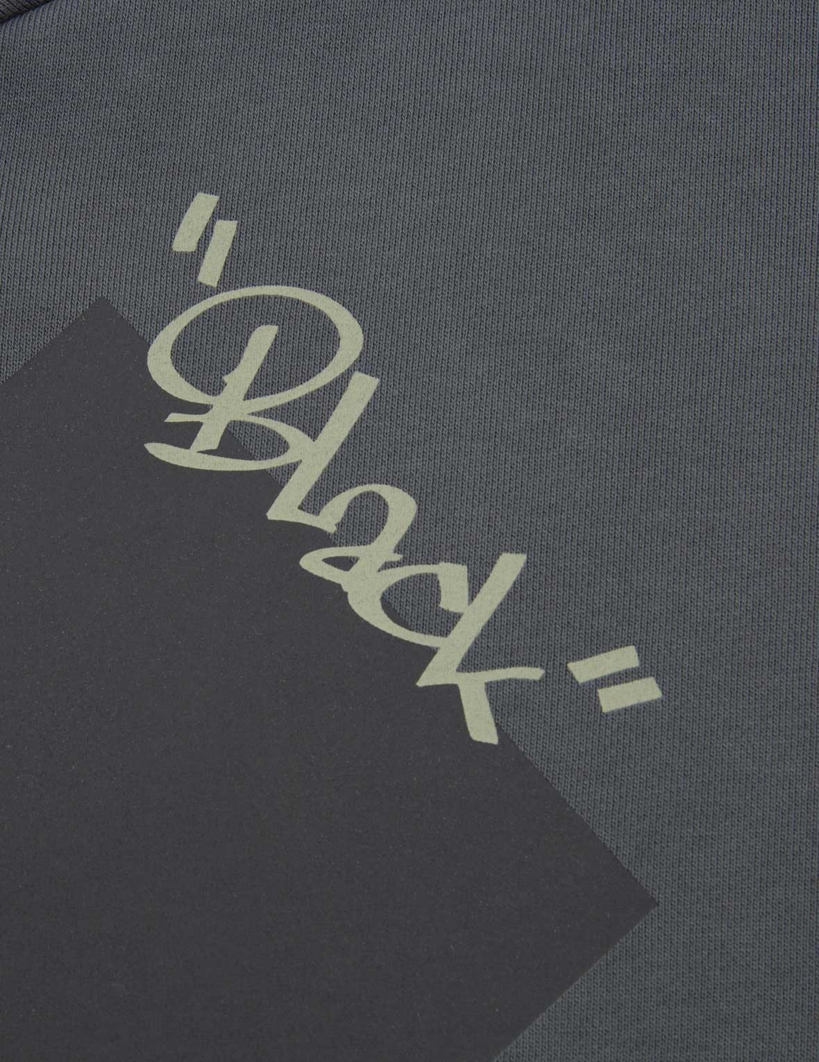 Quotation Mark Print Sweatshirt - 9