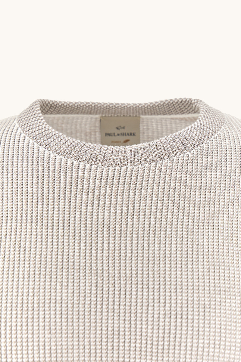 Paul & Shark PIUMA FEATHER-LIGHT COTTON SWEATER outlook