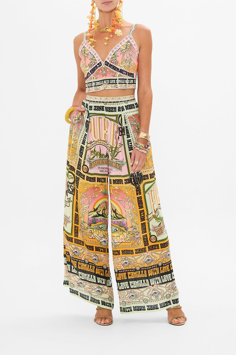 CAMILLA TUCK FRONT PANT outlook