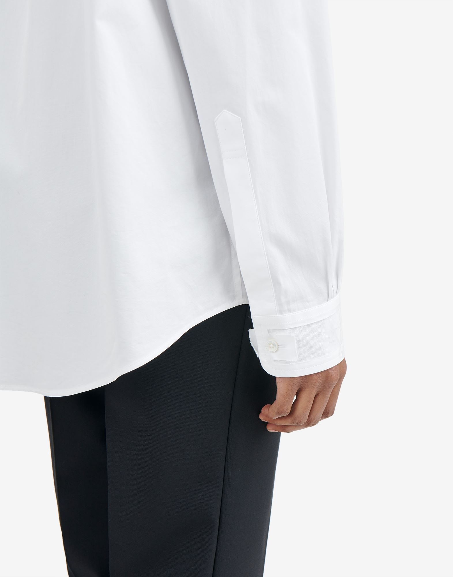 Décortiqué organic cotton poplin shirt - 7