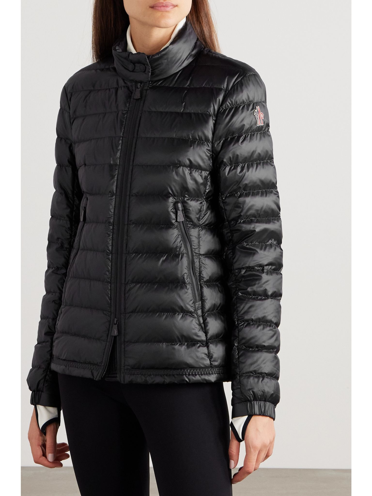 Walibi quilted ripstop down jacket Black - 3