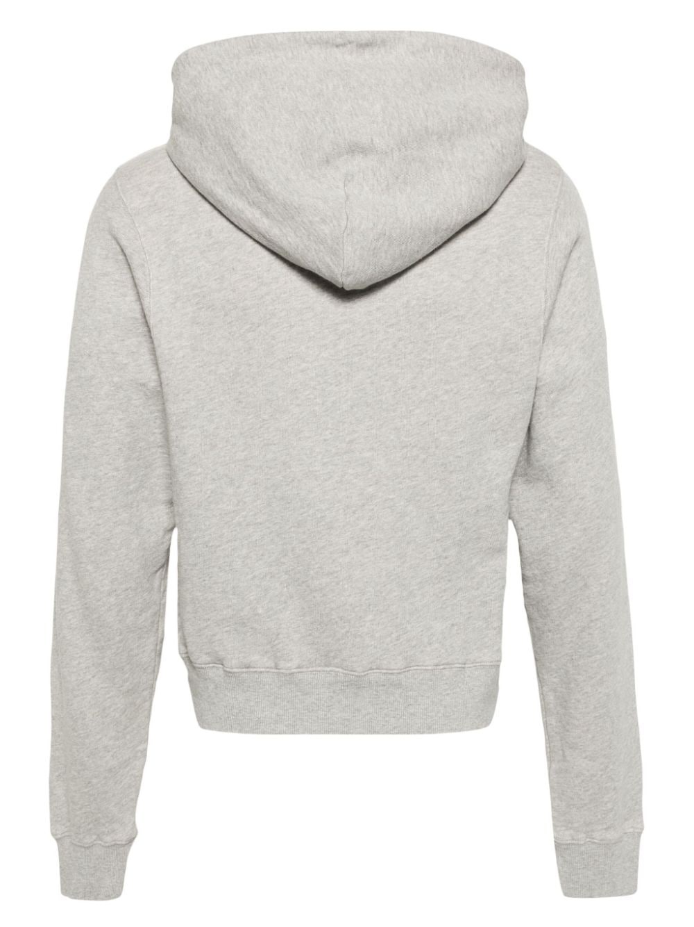 logo-appliquÃ© cotton hoodie - 2