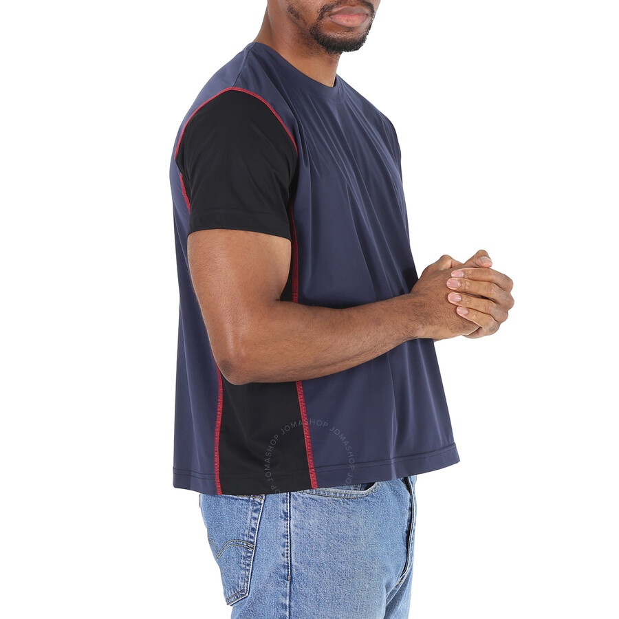 Sunnei Men's Navy Sunney Short Sleeve T-Shirt - 4