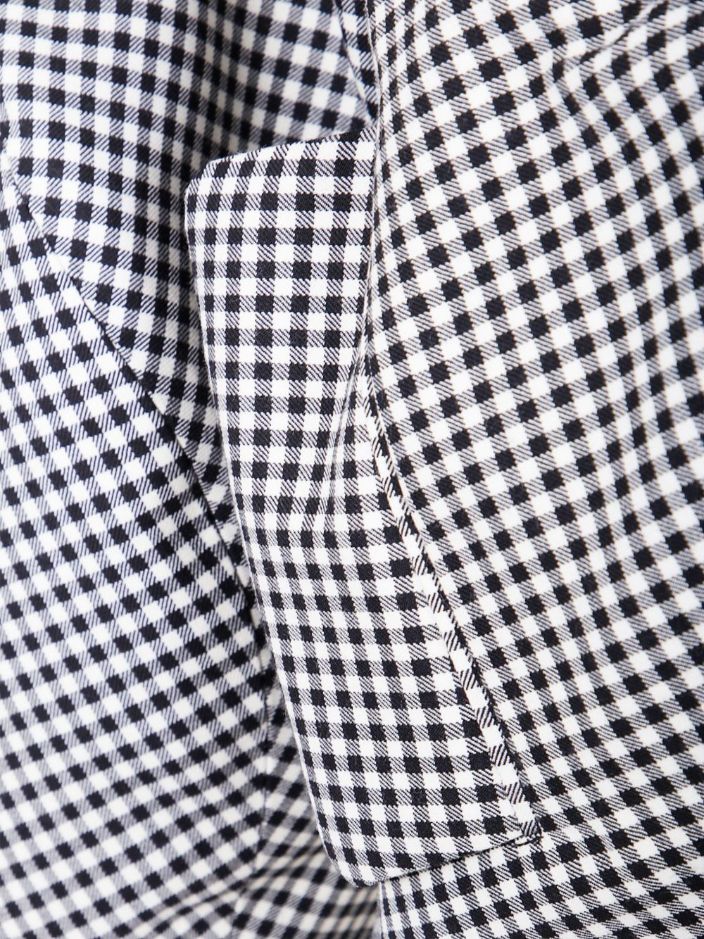 gingham-check jacket - 2