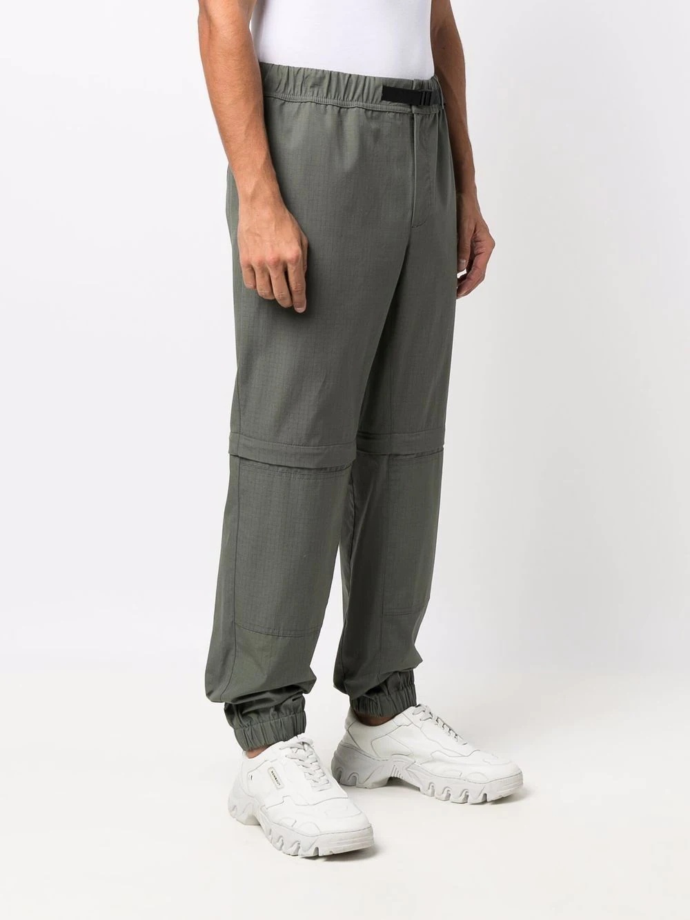 straight-leg cargo trousers - 3