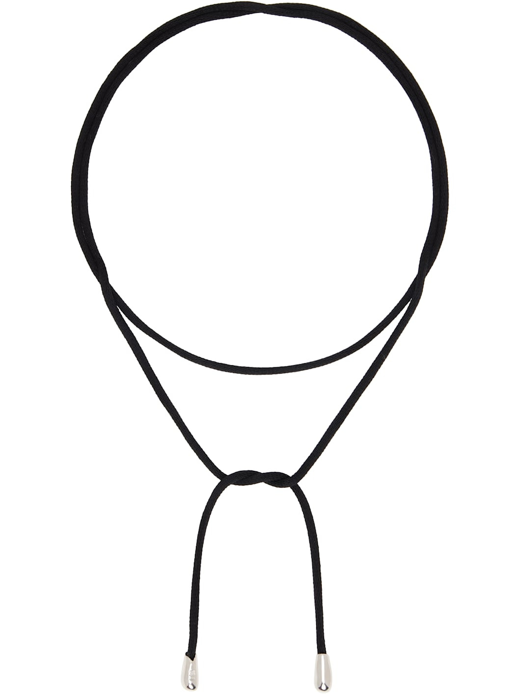 Elegant Shoelace Choker - 1