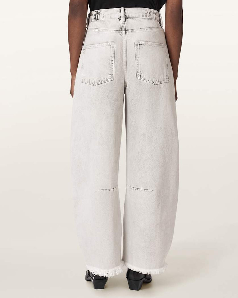 PAYTON HIGH WAISTED BARREL LEG DENIM JEANS 3
