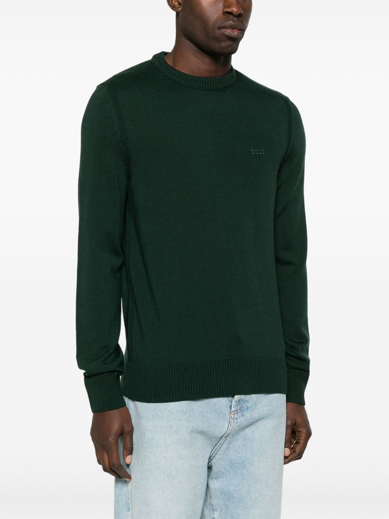 logo-embroidered sweater 3