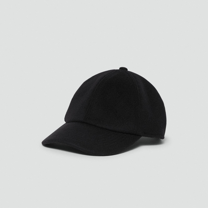 Baseball Cap in Double-Face Wool-Cashmere 1