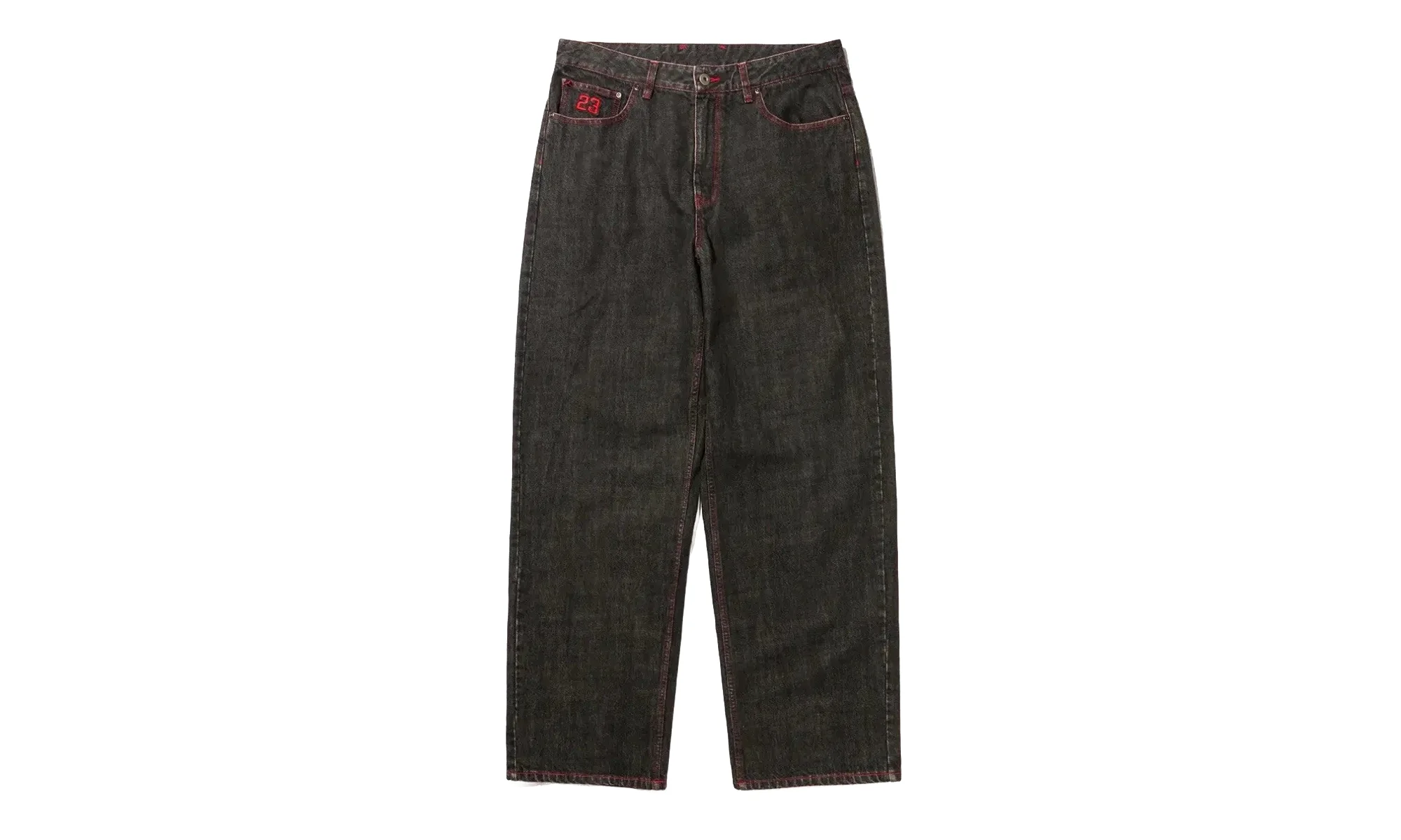 Awake x Jordan 5 Washed Denim Pants "Black Denim" IB7298-010 - 1