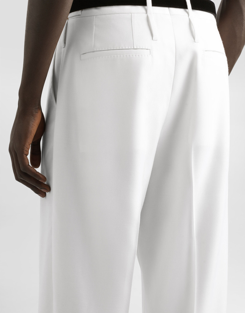 Wool faille trousers 5
