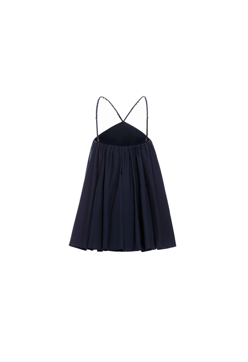 Celeste Herbacea Noche Halter Mini Dress 3