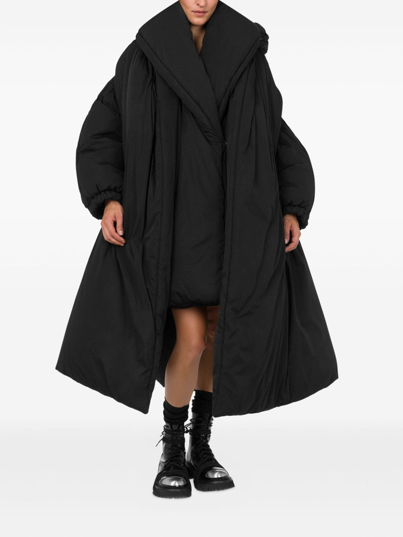 Moschino hooded padded gilet outlook