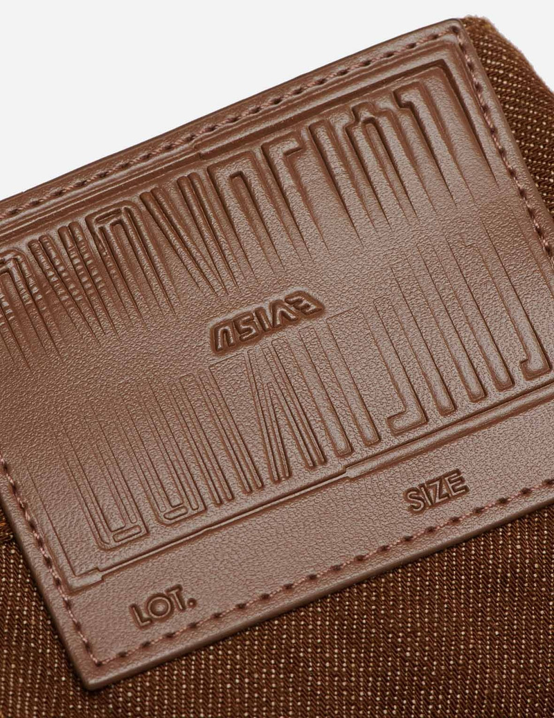 Kanji Embroidered Straight Fit Baggy Worker Jeans 13