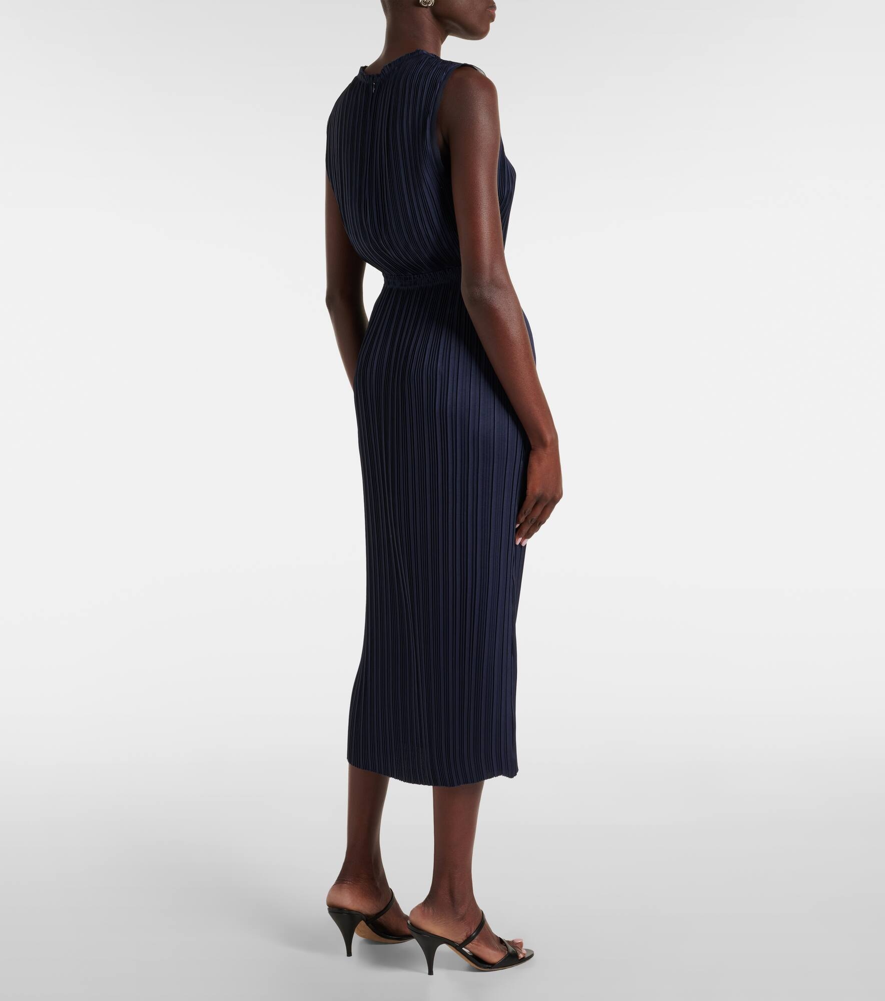 Pleated midi skirt - 3