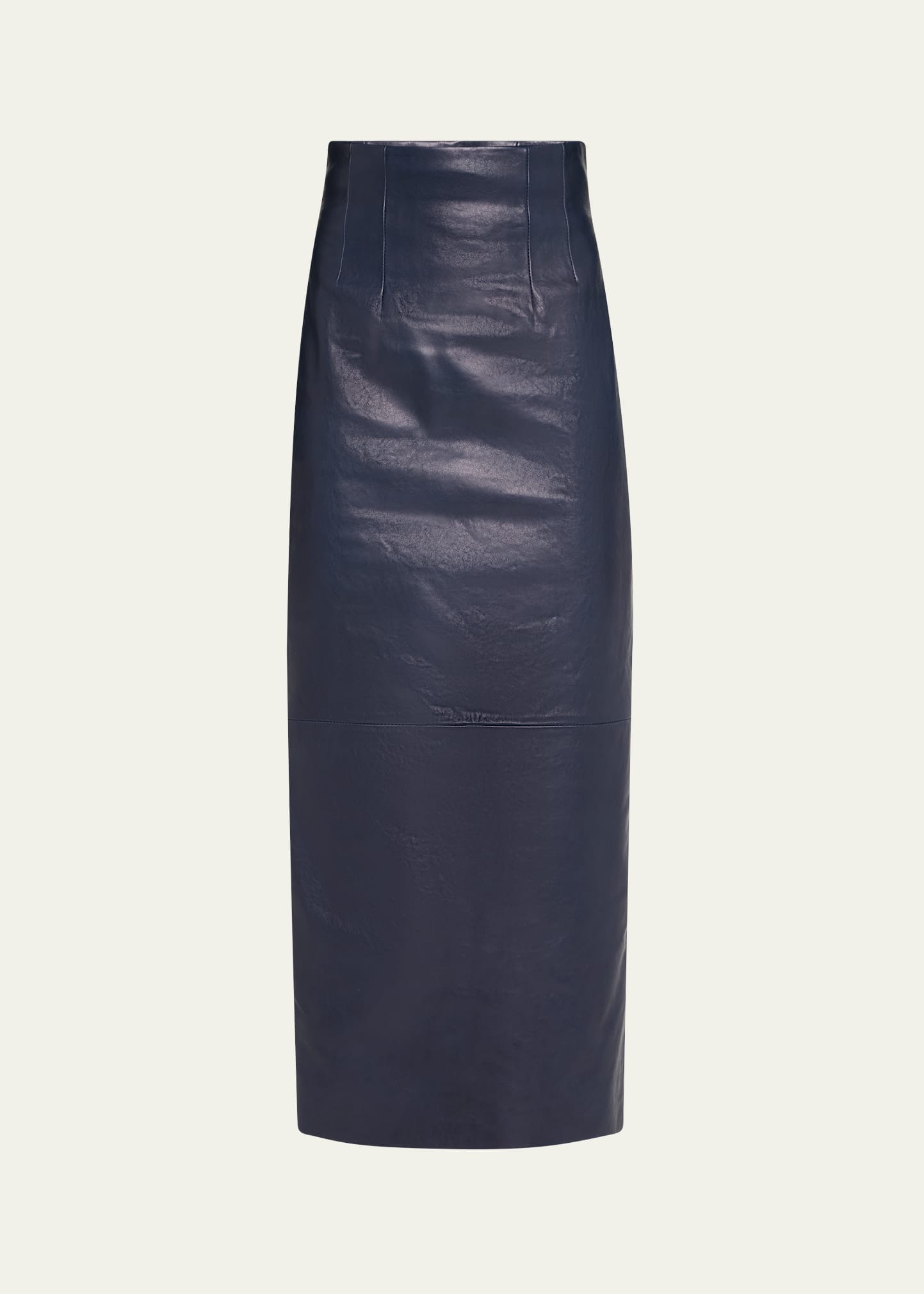 Loxley Leather Pencil Maxi Skirt - 1