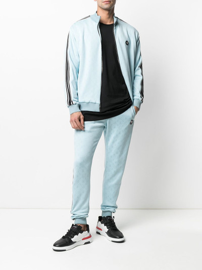 PHILIPP PLEIN jacquard monogram-print tracksuit outlook