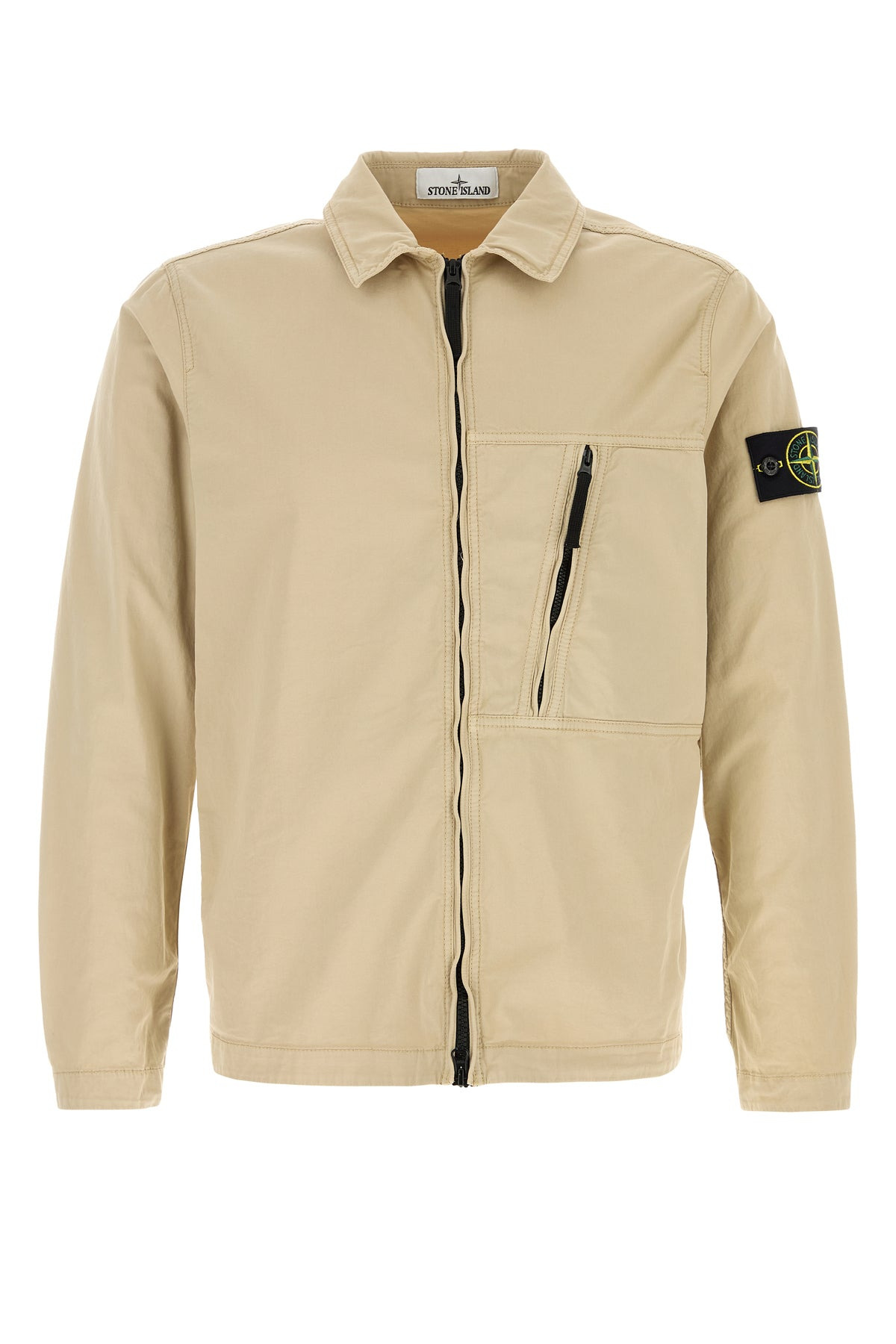 Sand stretch cotton jacket - 1