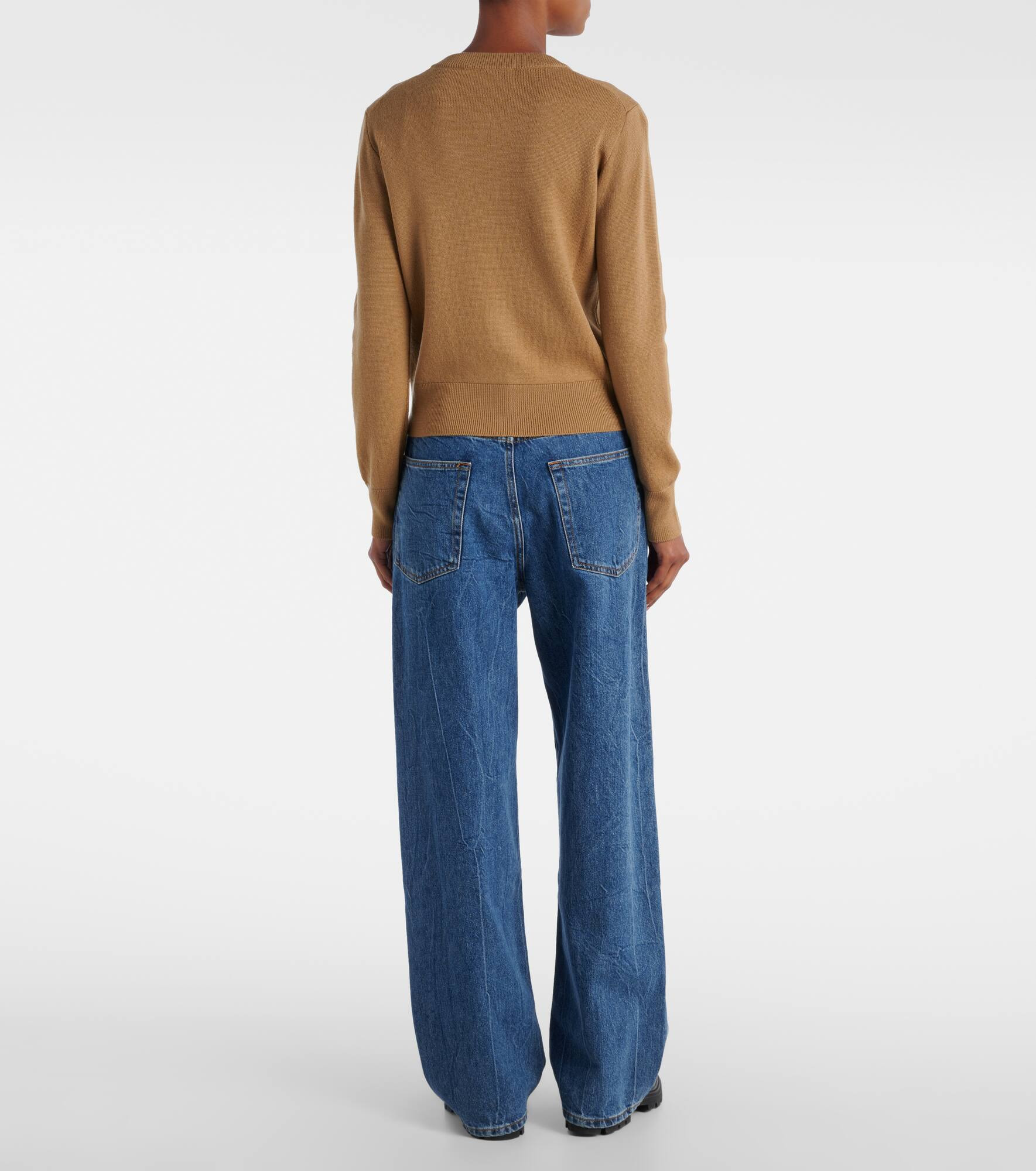 Ami De Cœur virgin wool cardigan - 3