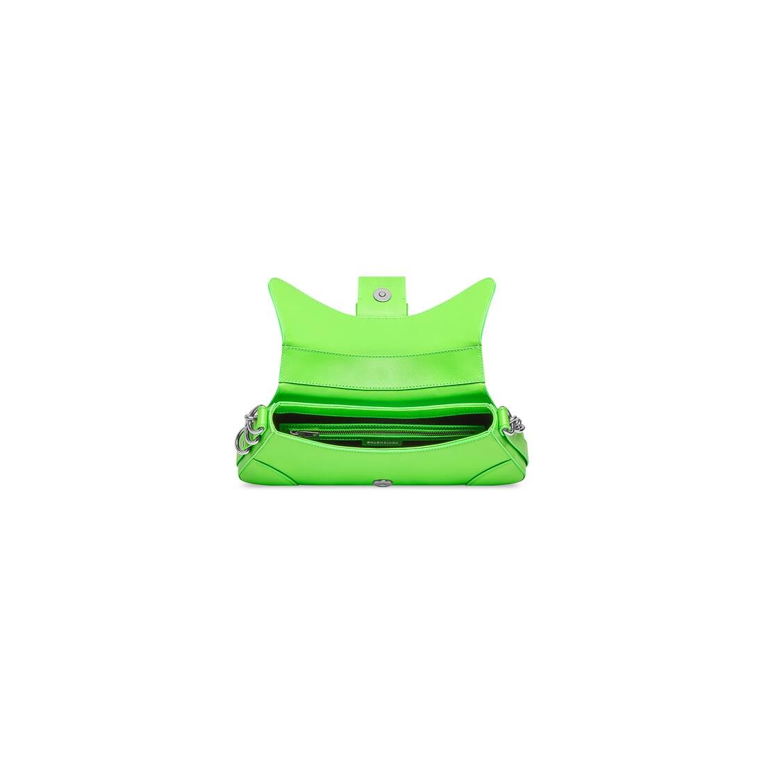 Women's Lindsay Small Shoulder Bag With Strap  in Bright Green - 6