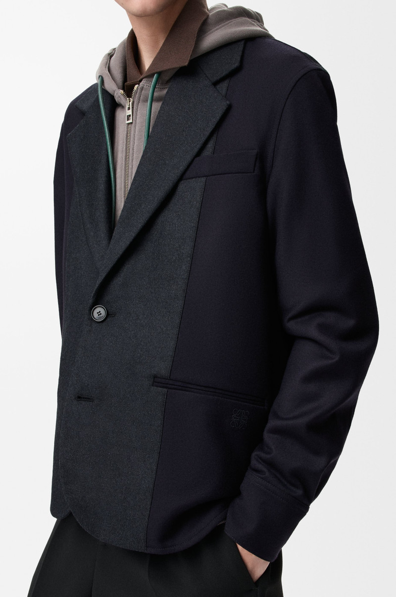 Hybrid jacket in wool 5