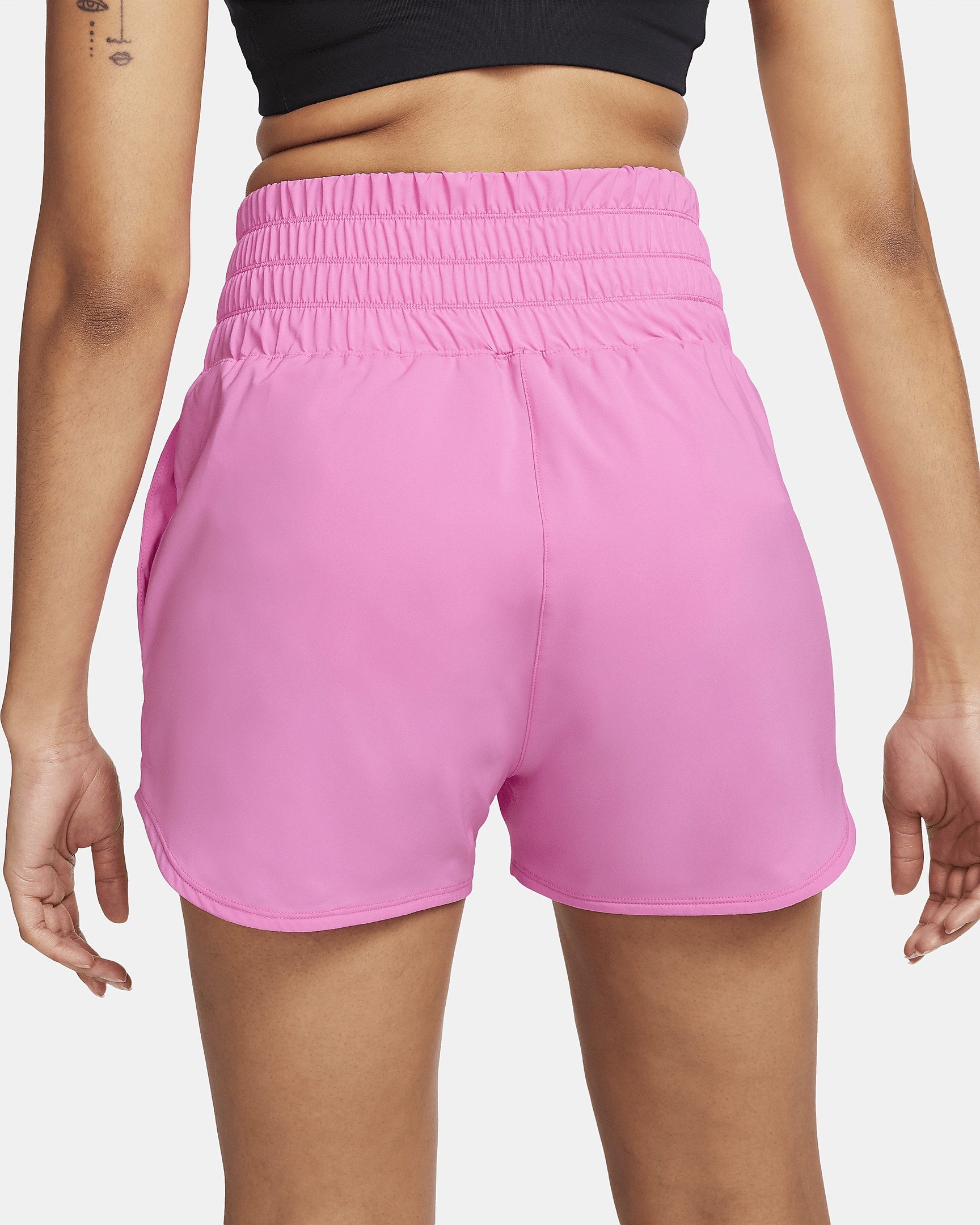 Nike Women's One Dri-FIT Ultra High-Waisted 3" Brief-Lined Shorts - 3