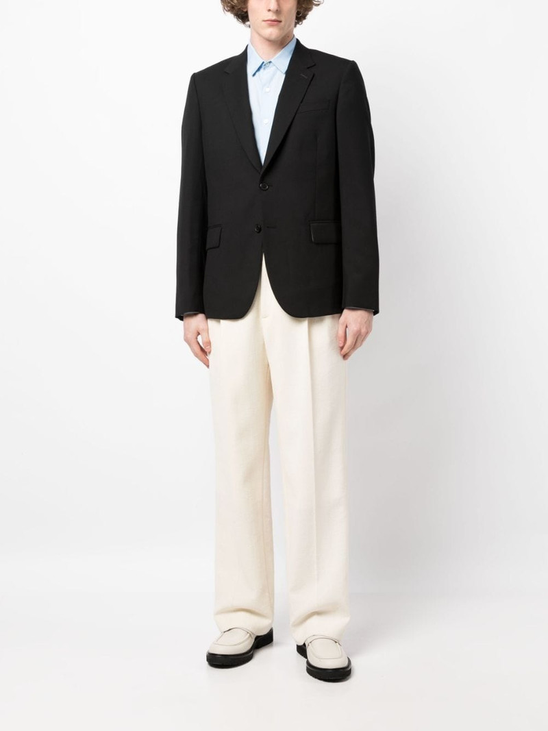 Paul Smith single-breasted stretch-wool blazer outlook