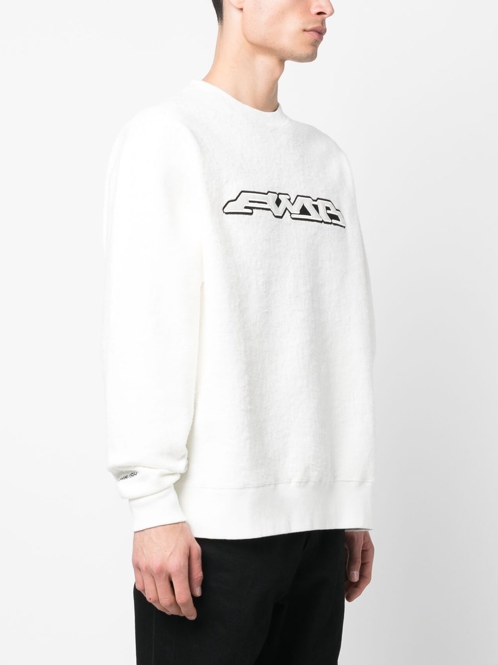 logo-print long sleeves sweatshirt - 4