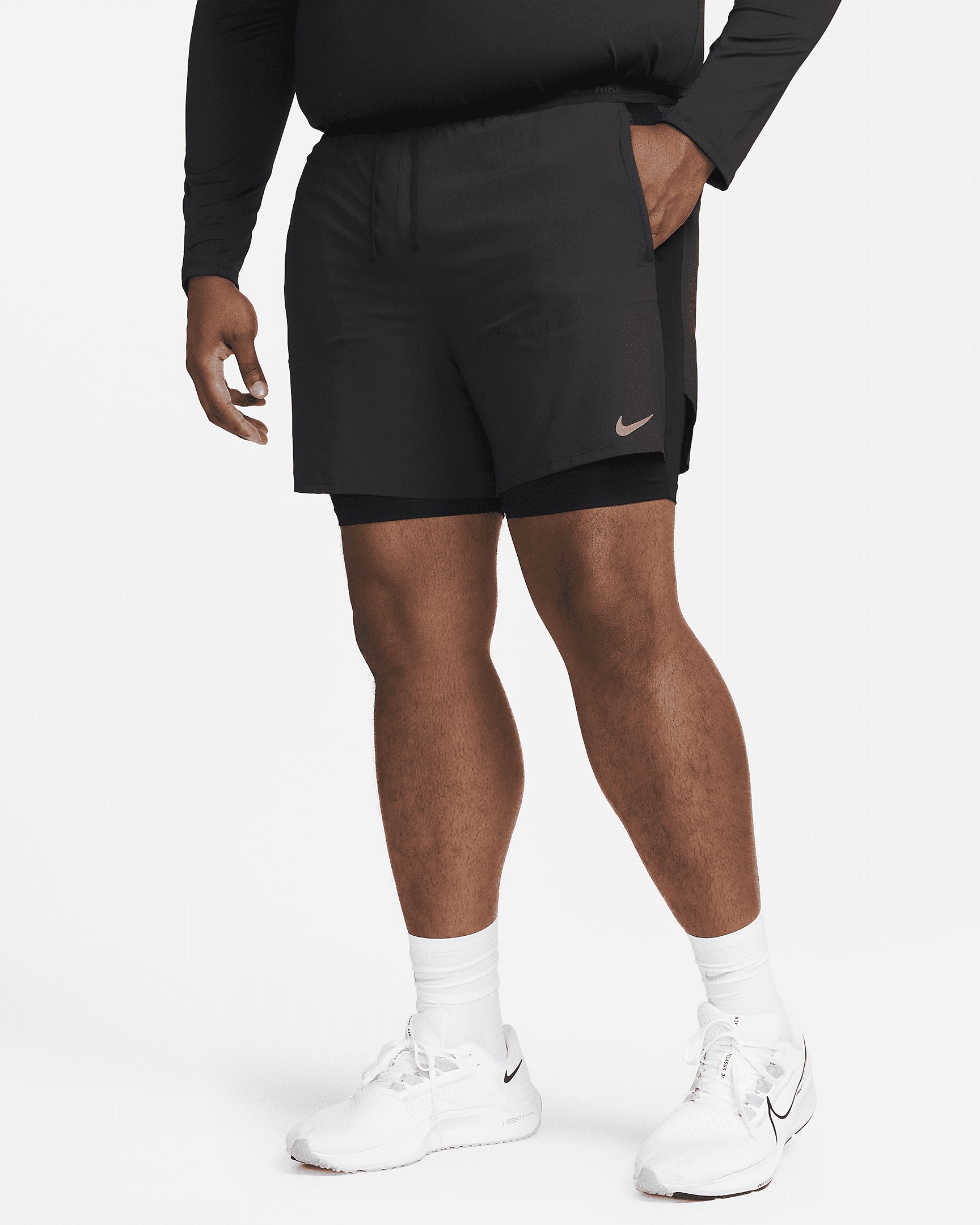 Nike Stride Men's Dri-FIT 5" Hybrid Running Shorts - 8