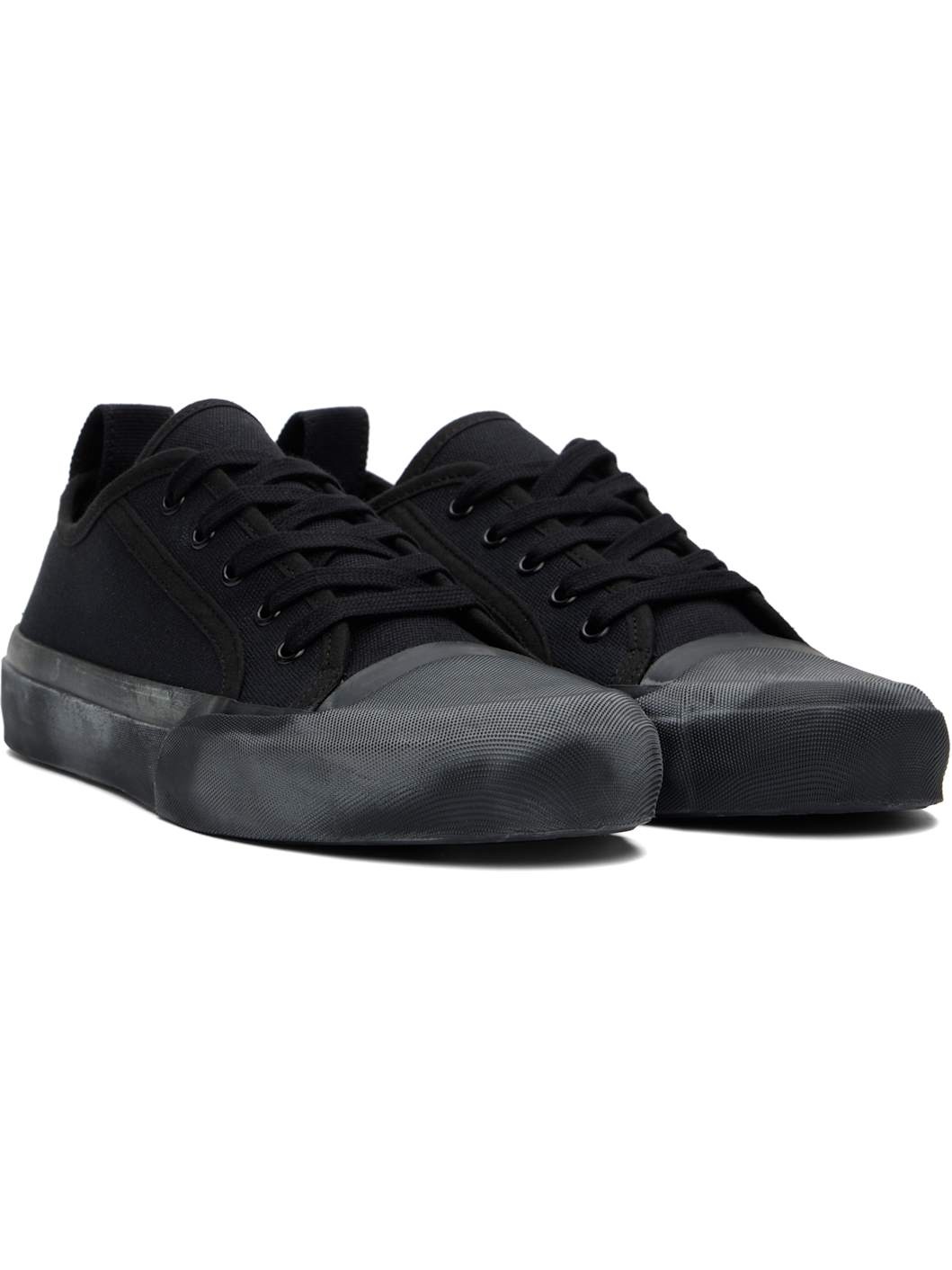 Navy Byrd Canvas Sneakers - 4