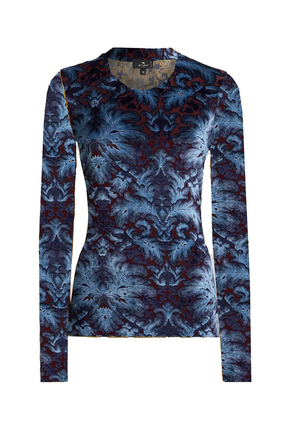 Long Sleeve Printed Top - 1