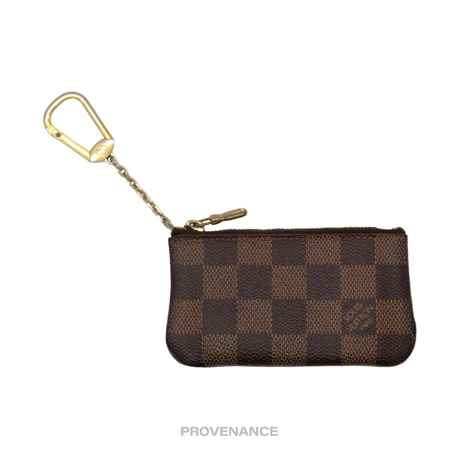 Louis Vuitton Key Pouch Cles -  Damier Ebene - 2